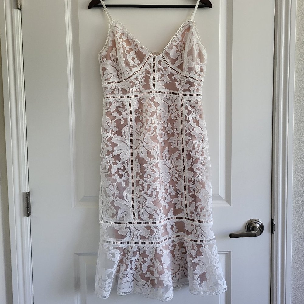 Lulus dress, white, medium